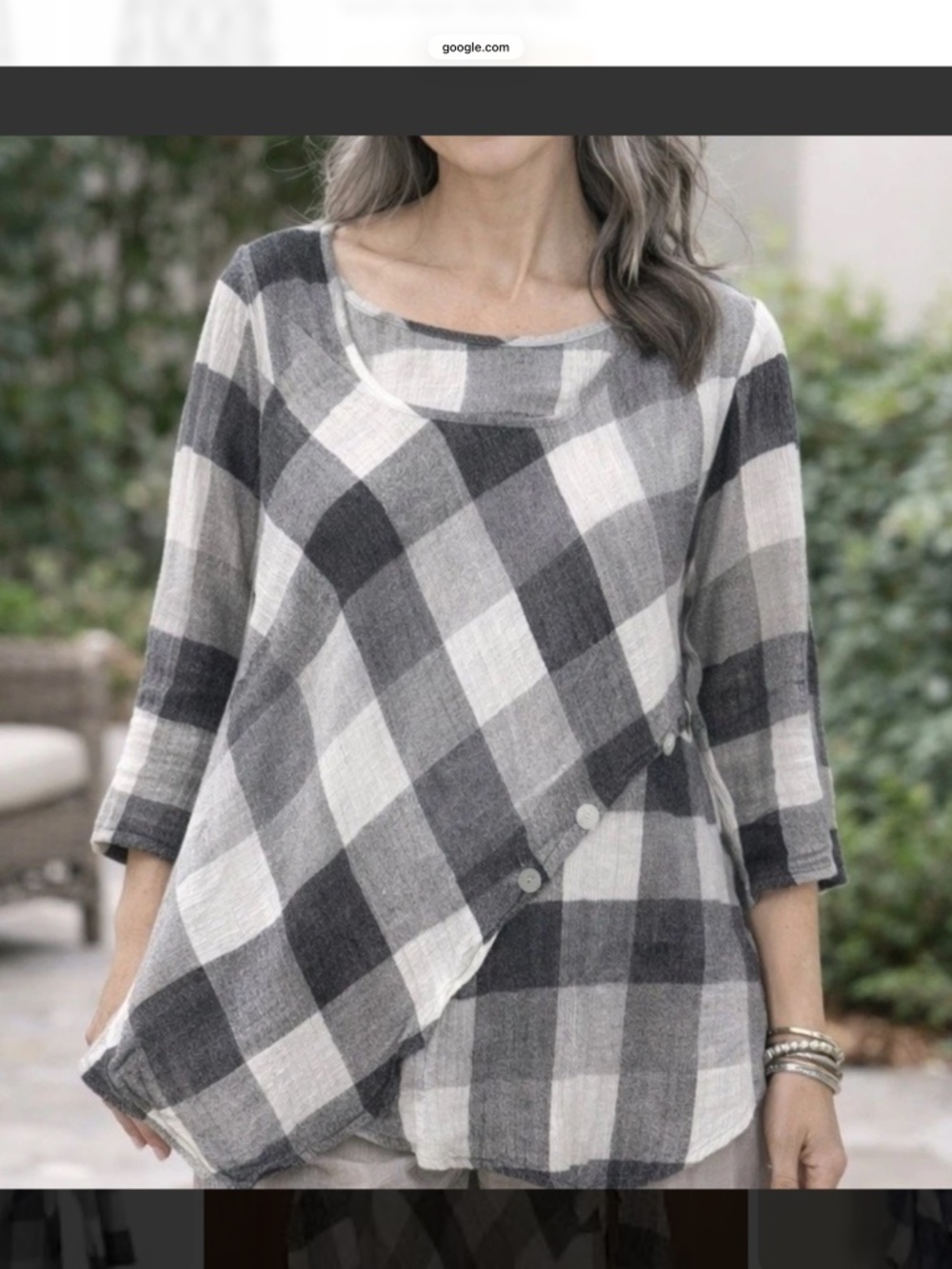 Habitat Lagan Look Art to Wear Tunic